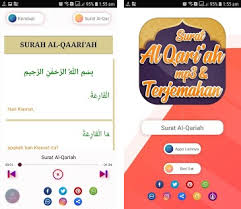 The (day) of noise and clamour:what is the (day) of noise and clamour?and what will explain to thee what the (day) of noise and clamour is?(it is) a day wher. Surat Al Qoriah Mp3 Dan Terjemah Apk Download For Android Latest Version 3 2 Com Caremelab Surat Al Qariah Mp3 Terjemahan