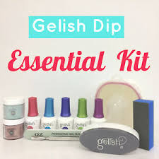 Details About Gelish Dip Sns 2 Dipping Powder Choice Of Color File Buffer Liquids Nail Kit