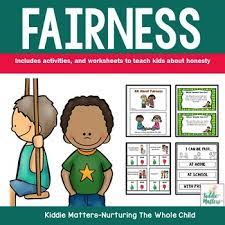 Fairness Character Education And Social Skills Activities By Kiddie Matters
