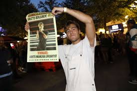As a child, he appeared in the leading role in several musicals, and in 2006 he won lilla melodifestivalen with the song hej sofia. Benjamin Ingrosso Felix Sandman Win At Rockbjornen 2018 Escxtra Com