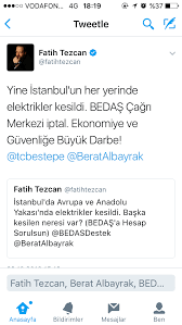 Türkiye'de pek çok ilde yaşanan elektrik kesintilerinin yaşandığına dair paylaşımlar sonrası elektrik kesintisi etiketi sosyal medyada gündem oldu. Nedir Bu Elektrik Kesintisi Uludag Sozluk