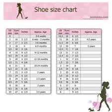 14 Best Shoe Size Chart Brands Images Shoe Size Chart