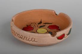 Outdoor ashtray with lid for cigarettes stainless steel windproof rainproof m5t. Homemade Ceramic Ashtray Gallery Solid Cart Decor