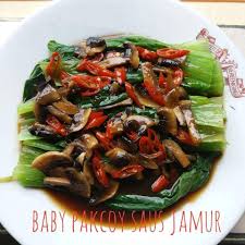 Gambar tumis sayur pakcoy saus tiram pakai tahu/tofu. Pin On Aneka Resepi