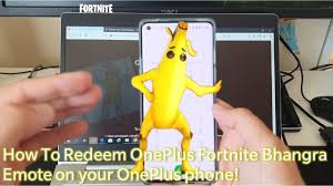 Oneplus smartphones are getting the exclusive bhangra boogie dance in fortnite as part of a collaboration between oneplus and owners of a oneplus device can redeem the exclusive bhangra boogie emote starting today. How To Redeem Oneplus Fortnite Bhangra Emote On Your Oneplus Phone Youtube