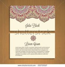 Henna Motif Business Card Google Search Google Business Card Henna Designs Visiting Cards