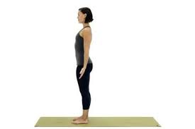 Find Your Focus For Yoga S Standing Forward Bend Mountain Pose Yoga Postures Easy Yoga