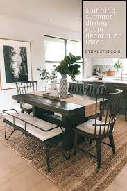 Summer Dining Room Decorating Ideas Lifestyle Dressed To Kill Dining Room Small Farmhouse Dining Rooms Decor Dining Room Decor