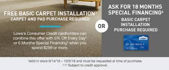 Flooring financing is a financial arrangement in which a homeowner has a new floor installed but pays for it over the course of several months — or even years — rather than paying for it when the job. Lowes Final Day To Save 10 Milled