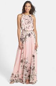 Eliza J Print Chiffon Maxi Dress Nordstrom Floral Print Chiffon Maxi Dress Maxi Dress Wedding Floral Maxi Dress