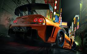 And with the longest name? Orange Sports Car Nissan Skyline Gt R R34 Digital Art Need For Speed Wallpaper Wallpaper For You Hd Wallpaper For Desktop Mobile