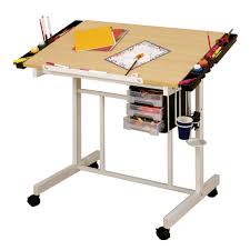 Deluxe Drafting Table Craft Station Craft Table Arts And Crafts Furniture