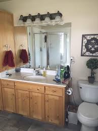 Bathroom Light Fixture Makeover Sawdust Sisters