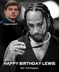 Happy 40th birthday to my rival and friend, @LewisHamilton! Wishing you an  amazing day and a year filled with success, both