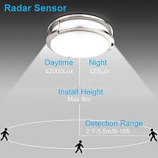 Maybe you would like to learn more about one of these? Lineway Ceiling Light Motion Sensor Led Flush Mount Ceiling Light Fixture 18w 12 Inch 6000k Indoor Outdoor Radar Activated Sensing Light For Garage Laundry Porch Hallway Basement 100 Watt Equivalent Pricepulse