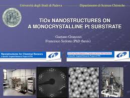 Chimica fisica dip.di scienze chimiche, via gigi macchi, 6, 95125 catania, italia. Ppt Gaetano Granozzi Francesco Sedona Phd Thesis Powerpoint Presentation Id 5877376