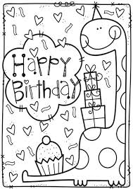 Download this running horse printable to entertain your child. Free Easy To Print Happy Birthday Coloring Pages Tulamama