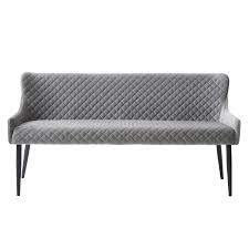 Explore 2 listings for upholstered bench seat at best prices. Toby Grey Velvet Sofa Bench Toby Blue Fabric Sofa Bench