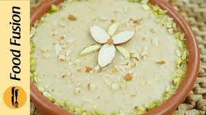Phirni is a classic indian sweet pudding. Instant Badam Firni Rice Pudding Recipe Phirni Desssert By Food Fusion Youtube