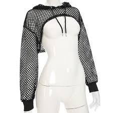 Streetwear Neon Mesh Fishnet Top White M In 2020 Fishnet Top Street Wear Tops