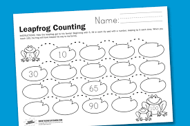 Leapfrog Counting Kids Math Worksheets Math Counting Counting Worksheets
