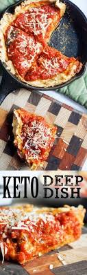 The Best Low Carb Pizza Deep Dish Recipe Keto Diet Recipes Low Carb Keto Recipes Low Carb Pizza