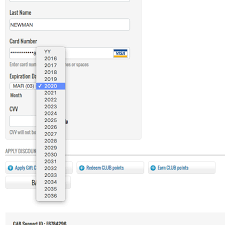 Format The Expiration Date Fields Exactly The Same As The Physical Credit Card 90 Get It Wrong Articles Baymard Institute