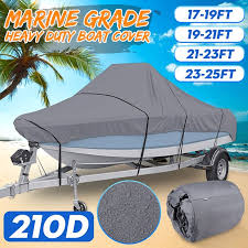Magical, meaningful items you can't find anywhere else. 210d Trailerable Boat Cover Cover For Yacht Heavy Duty Center Console Waterproof Anti Uv Sunproof 210d Polyester Marine Boat Protector Grey 17 25ft Universal Fit For V Hull Runabouts Fishing Walmart Com Walmart Com