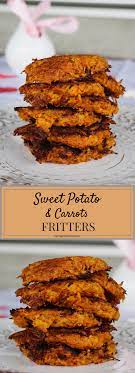 Healthy Sweet Potato Fritters Eating Cheating Sweet Potato Recipes Healthy Yummy Healthy Breakfast Sweet Potato Fritters