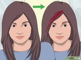 Dyeing your hair black is easy, because you don't have to worry about bleaching it first. 3 Ways To Put Streaks In Your Hair At Home Wikihow