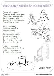 Prevert Chanson Pour Les Enfants L Hiver Poesie Pinterest Illustrations