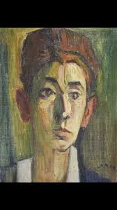 Jorge Larco "Retrato", óleo sobre tela firmado abajo a la derecha, titulado  al dorso con etiqueta de César Gaona, que mide 30 x 40 cm. Ex colección  familia del artista., Nació en Buenos Aires el 2 de ...