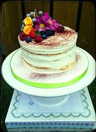 Bake for about 18 minutes, or until you can clearly peel the parchment paper away from a macaron. Tiramisu Naked Cake Cake By Danijela Lilchickcupcakes Cakesdecor
