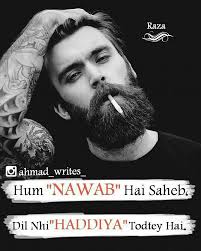 Zaidu Uff Nawab Funny Attitude Quotes Attitude Quotes For Boys Boy Quotes