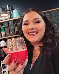 Help us give a social-media-official welcome to booktender Kelsey and  comment if you have similar reading tastes!! You've probably met her at the  shop before drinking really sugary tea or sharing her