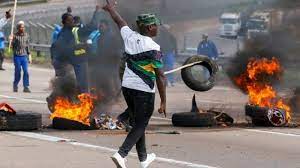But e don turn to looting plus riots and spread and go far across di rainbow nation. Dhyvdgnxgjbrbm