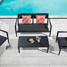 Kiefer pine wood coffee table. Contemporary Coffee Table Brus Higold Metal Rectangular Garden