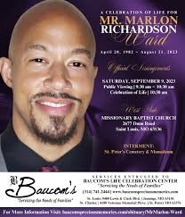 Obituary for Mr. Marlon Richardson Ward