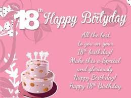 How to make a speech on a birthday cake in a large bowl, pour 2 1/2 cups of flour, 2 1/2 cups of baking powder, 1/4 teaspoons of salt, 1 1/3 cups of granulated sugar, and 3/4 of butter, 1. Pin By Sue Tucker On Birthday Cards Happy 18th Birthday Quotes 18th Birthday Cards 18th Birthday Wishes