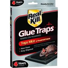 Real Kill Mouse Glue Traps 4 Pack Hg 10095 3 The Home Depot Glue Traps Mouse Glue Trap Rat Control