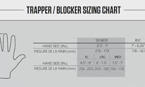 soccer goalie glove size chart images gloves and