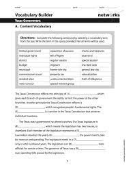 The soviet union and its satellite states, the eastern european nations over which it had economic and political control, rejected the marshall plan because they saw it as an attempt by the united states to buy the support. Ehms Texas History Chapter 28 Vocabulary Builder Worksheet Due Chapter 28 Summary And Take Home Test Coming Wednesday