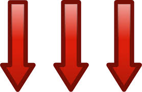 3 Arrow Down Clip Art at Clker.com - vector clip art online, royalty free &  public domain