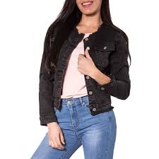 Longues, oversize ou encore avec de la fourrure, elles sont parfaite pour compléter votre look. Veste En Jean Pour Femmes Courte Transition Usagee Detruite Noir L Noir Cdiscount Pret A Porter