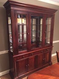 Baskets on top like the molding color. Help Me With My Dining Room Including How To Decorate China Cabinet