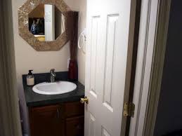 Small Half Bath Dimensions Budget Bathroom Makeover 3x5