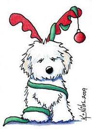 Check out our cartoon dog drawing selection for the very best in unique or custom, handmade pieces from our pet portraits shops. Image Result For Christmas Dog Drawings Christmas Drawing Watercolor Christmas Cards Christmas Paintings
