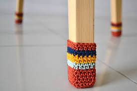 The staple of every boho and college dorm dweller has a new application. Crochet Chair Socks Pattern Knitting With Chopsticks