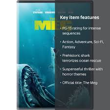 Warner Home Video - The Meg (DVD), Thrilling Action & Adventure -  Walmart.com