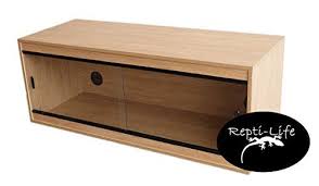 Repti Life 48x18x18 Inch Vivarium Flatpacked In Oak 4ft Viv Repti Life In 2020 Bearded Dragon Terrarium Vivarium Reptile Enclosure